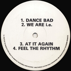 Various We Are I.E. USED VINYL 12INCH 33 S RPM