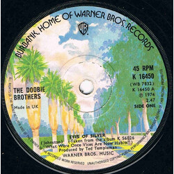 The Doobie Brothers Eyes Of Silver USED VINYL 7INCH SINGLE 45 RPM