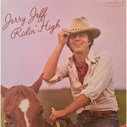 Jerry Jeff Walker Ridin' High Vinyl LP USED
