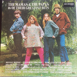 The Mamas & The Papas 16 Of Their Greatest Hits Vinyl LP USED