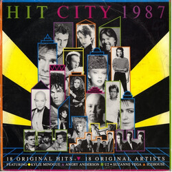 Various Hit City 1987 Vinyl LP USED