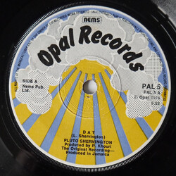 Pluto Shervington D A T USED VINYL 7INCH 45 RPM SINGLE