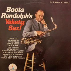 Boots Randolph Boots Randolph's Yakety Sax! Vinyl LP USED