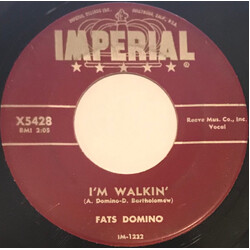 Fats Domino I'm Walkin' / I'm In The Mood For Love USED VINYL 7INCH 45 RPM SINGLE