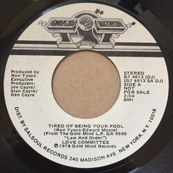 Love Committee Give Her Love USED VINYL 7INCH 45 RPM MISPRINT PROMO