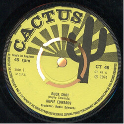 Rupie Edwards Buck Shot USED VINYL 7INCH 45 RPM