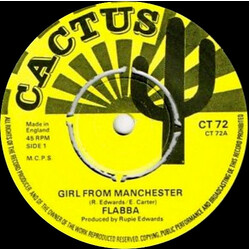 Errol "Flabba" Holt Girl From Manchester USED VINYL 7INCH 45 RPM