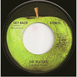 The Beatles / Billy Preston Get Back USED VINYL 7INCH 45 RPM SINGLE STEREO