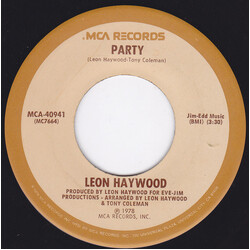 Leon Haywood Party USED VINYL 7INCH 45 RPM SINGLE