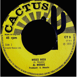 Al Moodie Moses Rock USED VINYL 7INCH 45 RPM