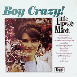Peggy March Boy Crazy! Vinyl LP USED