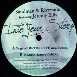 Sandman & Riverside / Jeremy Ellis Into Your Story USED VINYL 12INCH 33 S RPM