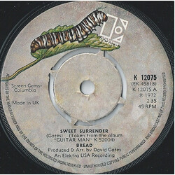 Bread Sweet Surrender USED VINYL 7INCH 45 RPM SINGLE