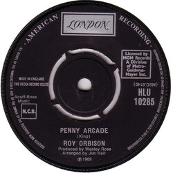 Roy Orbison Penny Arcade USED VINYL 7INCH SINGLE