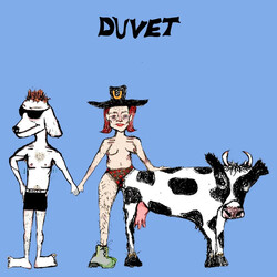 Duvet (2) Girlcow / Sweaty Dog USED VINYL 7INCH SINGLE LIMITED EDITION
