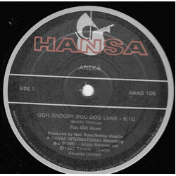 Aneka Ooh Shooby Doo Doo Lang USED VINYL 12INCH 33 S RPM