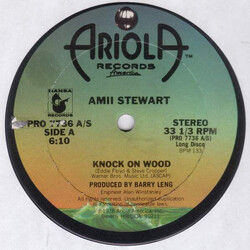 Amii Stewart Knock On Wood USED VINYL 12INCH 33 S RPM