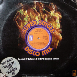 Sandy Mercer You Are My Love / Play With Me USED VINYL 12INCH 45 RPM PROMO