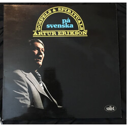 Artur Erikson Gospels & Spirituals På Svenska Vinyl LP USED