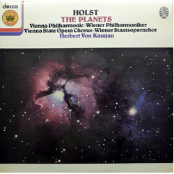 Gustav Holst / Wiener Philharmoniker / Wiener Staatsopernchor / Herbert Von Karajan The Planets Vinyl LP USED