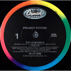 Project Future Ray-Gun-Omics USED VINYL 12INCH SINGLE 33 S RPM