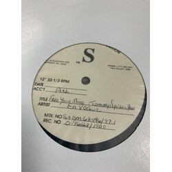 En Vogue Free Your Mind USED VINYL 12INCH TEST PRESSING