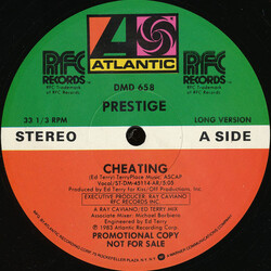 Prestige (3) Cheating USED VINYL 12INCH 33 S RPM PROMO STEREO