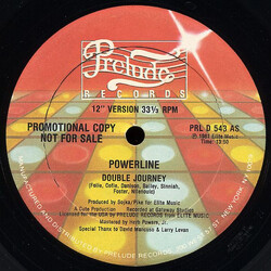 Powerline Double Journey USED VINYL 12INCH 33 S RPM PROMO