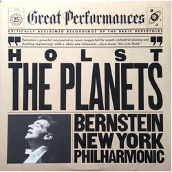 Gustav Holst / Leonard Bernstein / The New York Philharmonic Orchestra The Planets Vinyl LP USED