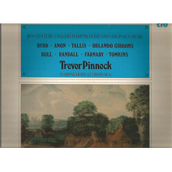 Trevor Pinnock 16th Century English Harpsichord And Virginals Music Vinyl LP USED