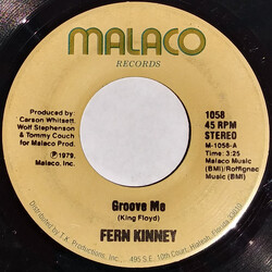 Fern Kinney Groove Me USED VINYL 7INCH 45 RPM STYRENE STEREO