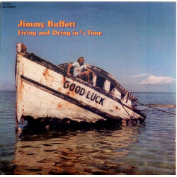 Jimmy Buffett Living And Dying In 3/4 Time Vinyl LP USED