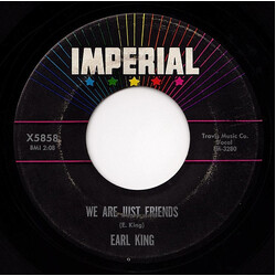 Earl King We Are Just Friends /  You're More To Me Than Gold USED VINYL 7INCH 45 RPM