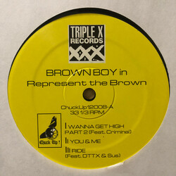 Brown Boy Represent The Brown USED VINYL 12INCH 33 S RPM EP