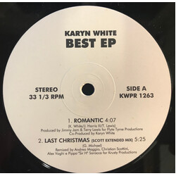 Karyn White Best EP USED VINYL 12INCH EP