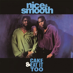 Nice & Smooth / 3rd Bass Cake & Eat It Too (Pound Cake Mix) / Brooklyn-Queens (The U.K. Power Mix) USED VINYL 7INCH