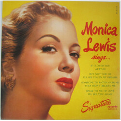 Monica Lewis / Ray Bloch And His Orchestra Monica Lewis Sings... Vinyl LP USED