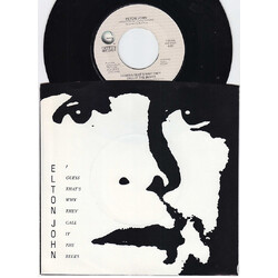 Elton John I Guess That's Why They Call It The Blues USED VINYL 7INCH 45 RPM SINGLE