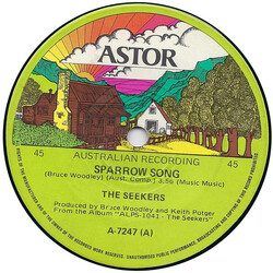 The Seekers Sparrow Song USED VINYL 7INCH 45 RPM SINGLE