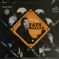 Fats Waller '34/'35 Vinyl LP USED