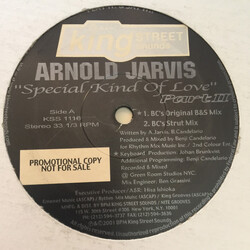 Arnold Jarvis Special Kind Of Love (Part II) USED VINYL 12INCH 33 S RPM PROMO