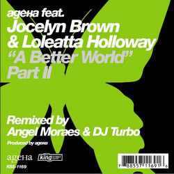 AgeHa / Jocelyn Brown / Loleatta Holloway A Better World (Part II) USED VINYL 12INCH 33 S RPM