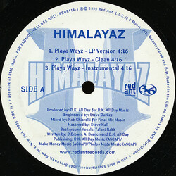 Himalayaz Playa Wayz USED VINYL 12INCH PROMO
