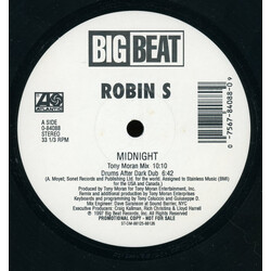 Robin S. Midnight USED VINYL 12INCH 33 S RPM PROMO