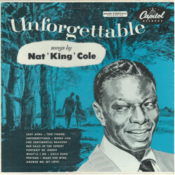 Nat King Cole Unforgettable Vinyl LP USED