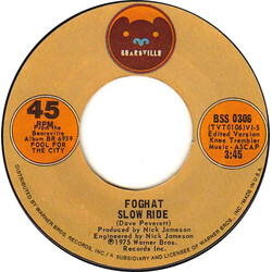 Foghat Slow Ride USED VINYL 7INCH SINGLE 45 RPM