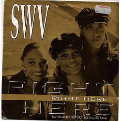 SWV Right Here USED VINYL 7INCH 45 RPM SINGLE