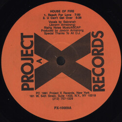 Various House Of Fire USED VINYL 12INCH 33 S RPM
