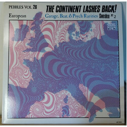 Various Pebbles Vol.26: The Continent Lashes Back! Garage, Beat & Psych Rarities: Sweden Pt. 2 Vinyl LP USED