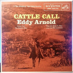 Eddy Arnold Cattle Call USED VINYL 7INCH 45 RPM EP